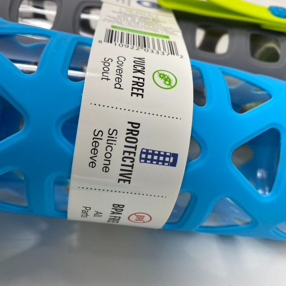 Ello Dash Tritan Water Bottles Carolina Blue/Grey 16 ozs - Picture 7 of 9